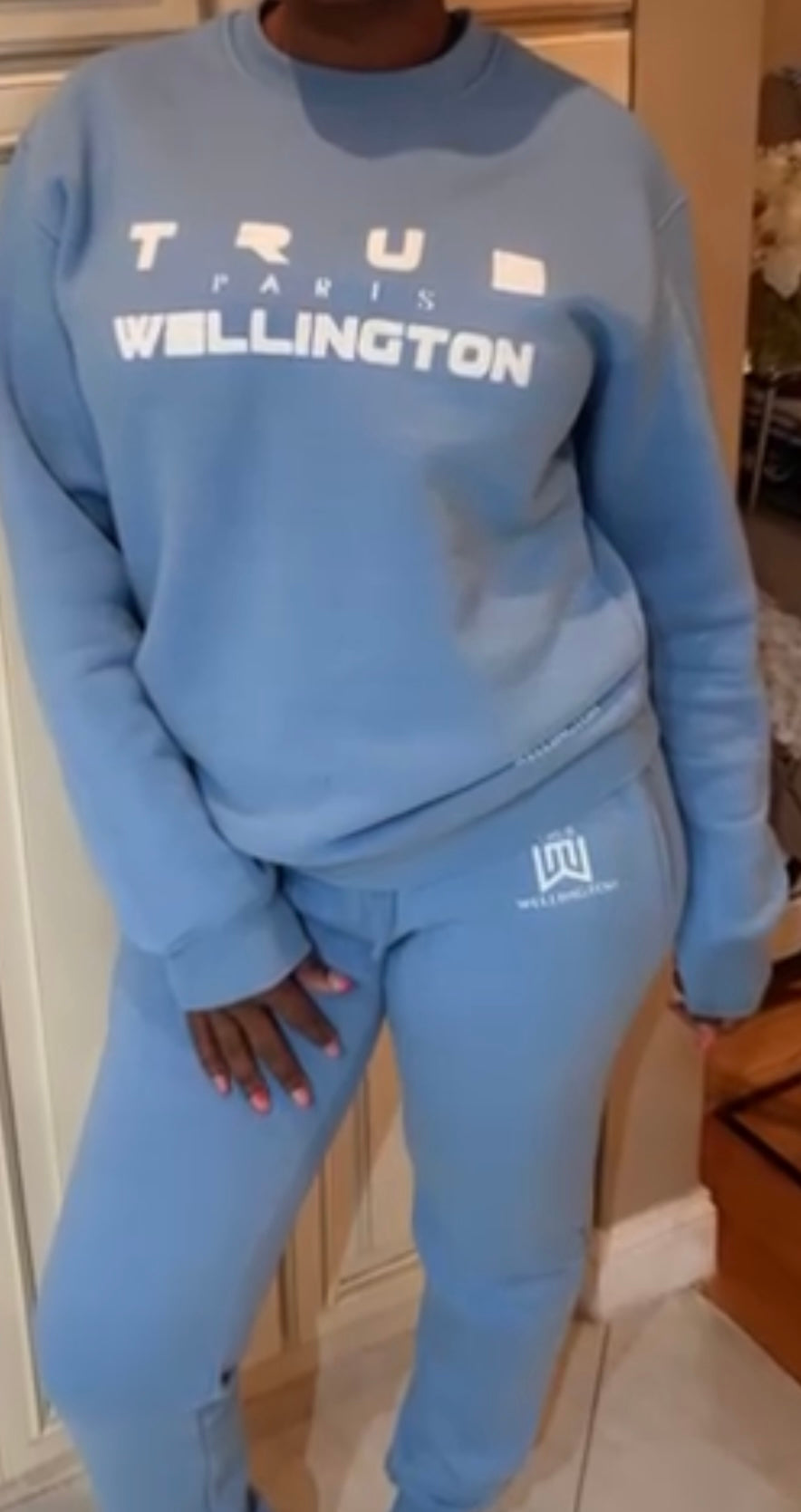 Sky Blue Jogger set