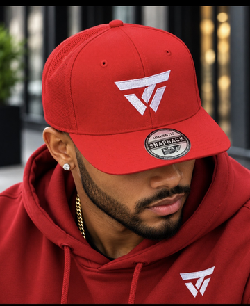 The White Logo fitted hat
